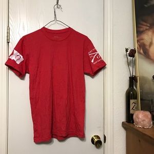 Starbucks RED “remember everyone deployed” shirt